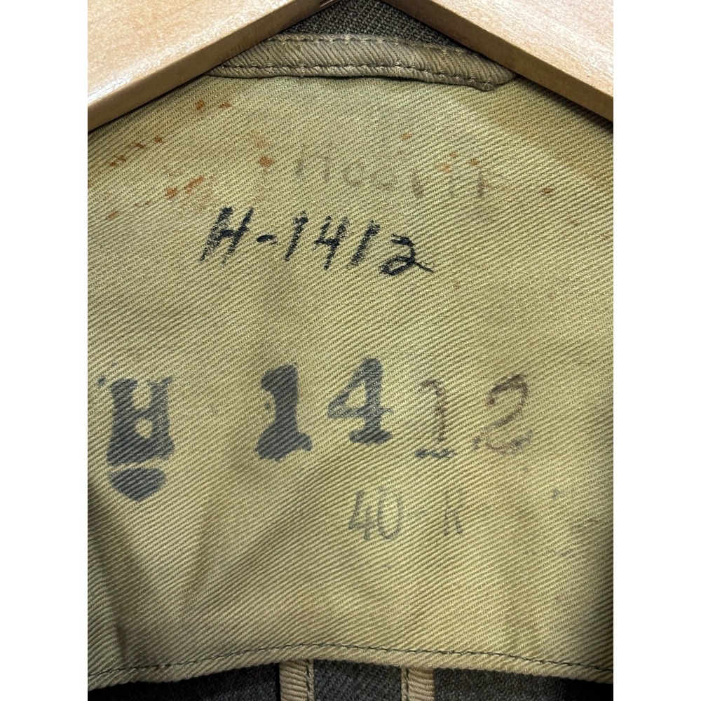 US‎ Army Air Force Uniform Jackets Brown 1940s Patches Original 40R Vintage - Picture 7 of 16